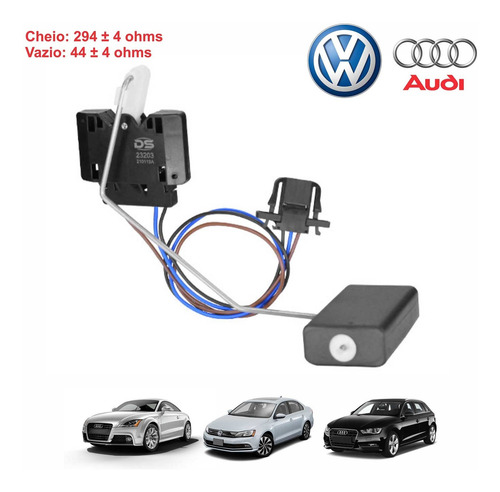 Sensor Nivel Combustivel Vw Jetta Audi A3 Tt S3 Ds23203