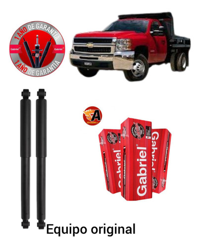 Amortiguador Trasero Silverado Camion 3500 Hd 2011/2013