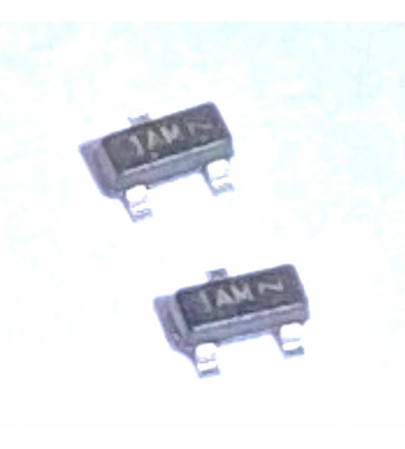 Transistor Smd Sot-23 Npn 1am Fmbt3904 20a Pack X10und º26