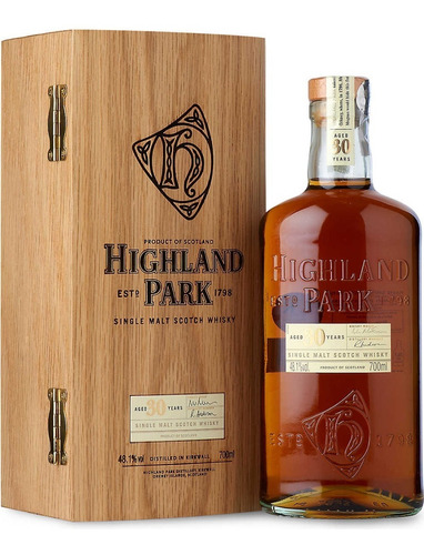 Highland Park 30 Años Origen Escocia. Todo Whisky