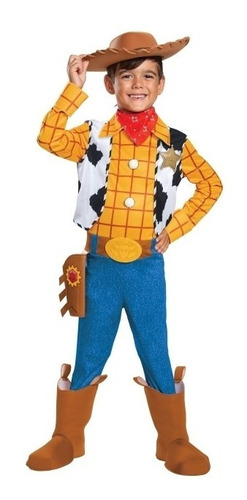 Disfraz Woody Toy Story Talla 4-6 Americano Disfraces Niños