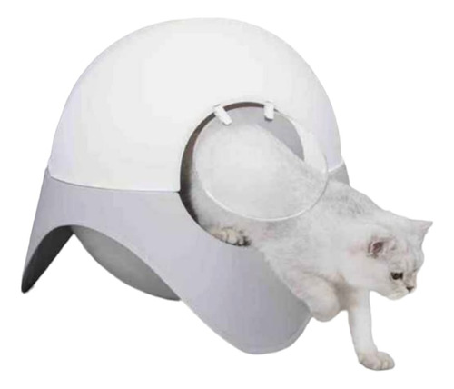 Arenera Nave Extragrande Para Gatos Arenero Tapa Plegable