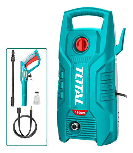 Hidrolavadora 1600ww 140bar Total Tgt11336 Color Turquesa Frecuencia 50/60hz