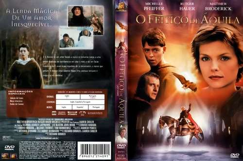 Dvd O Feitiço De Aquila Com Michelle Pfeiffer E Rutger Hauer