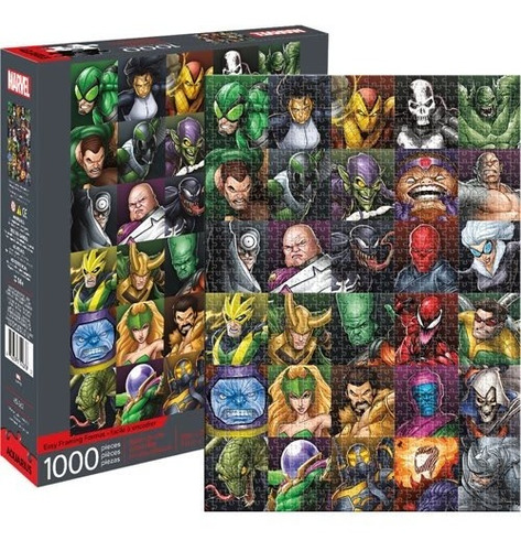 Puzzle Marvel Villains Collage - 1,000 Piezas - Aquarius