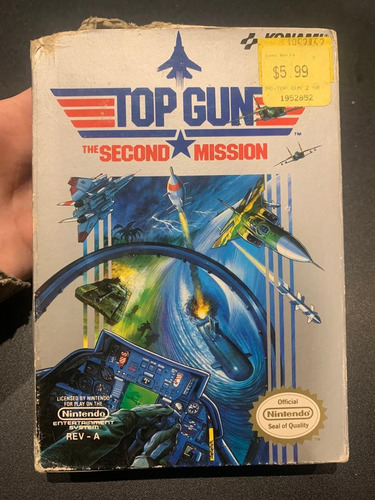 Top Gun: The Second Mission Nes Sin Manual