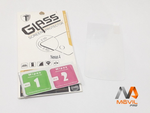 Vidrio Templado 9h LG E960 Nexus 4 Somos Movil Pro