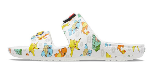 Imagen 3 de 5 de Classic Crocs Pokemon Sandal White/multi Unisex