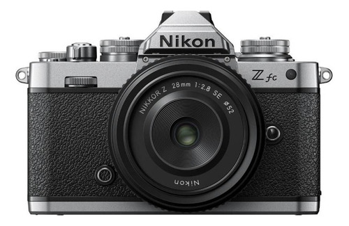  Nikon Kit Z fc + lente 28mm f/2.8 SE sin espejo color  negro 
