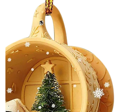 2 Colgante De Perro Festivo Para Árbol De Navidad 2 Piezas