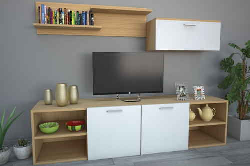 Modular Tv - Rack Led - Organizador - Minimalista - Flotante