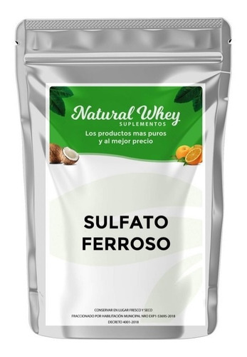 Sulfato Ferroso / De Hierro Monohidratado Azul 1 Kilo