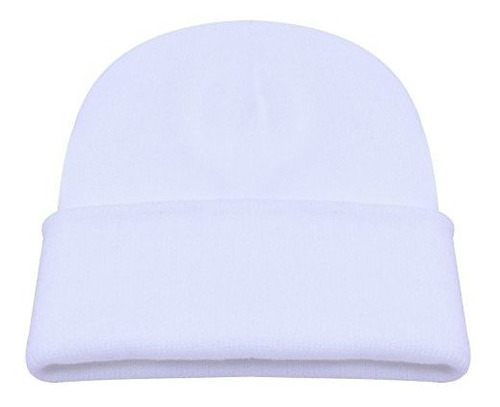 Gorro Hombre Blanco Pzle Invierno