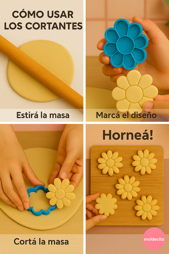 Cortante De Galletitas + Sello Naruto | 8cm X4 U Reposteria Rosa
