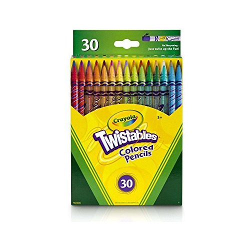 Crayola Twistables Lápices De Colores Paquete De 30 [paquet