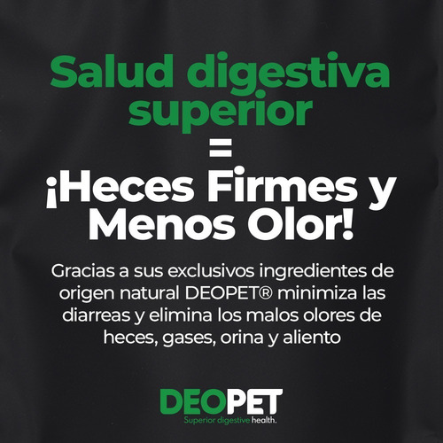 Imagen 3 de 6 de Alimento Perro Deopet 6kg. Reduce Olores Y Controla Diarrea.