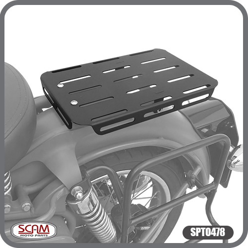 Soporte Baul Trasero Royal Enfield  500 2016+ #05 Mk Motos