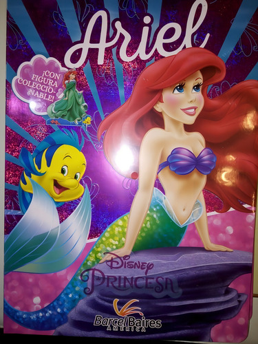 Princesas De Disney La Nación Ariel Tapa Dura Con Figura