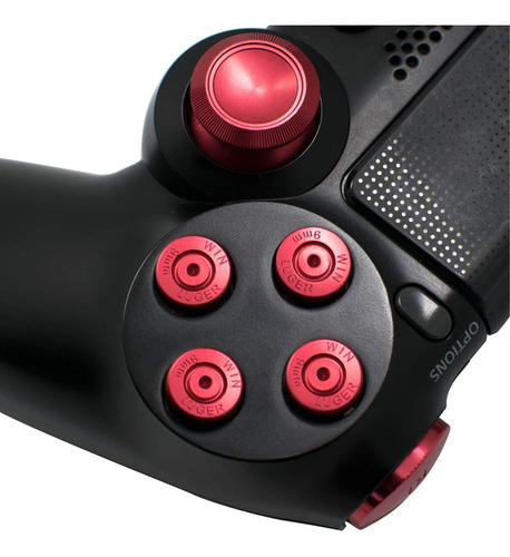 Imagen 4 de 7 de Tomsin Botones De Metal Para Ps4 Slim/ Ps4 Pro Controller...