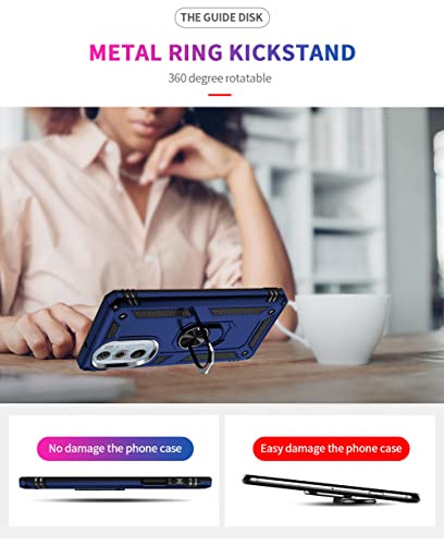 Funda Para Motorola Moto Edge Plus 2022 Edge+ 2022 Azul Meta