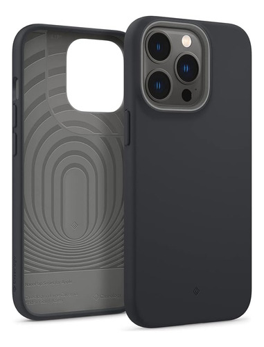 Funda Caseology Nano Pop Silicone Para iPhone 13 Pro - Negro