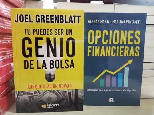 Combo Opciones Financieras + Tu Puedes Ser Un Genio En Bolsa