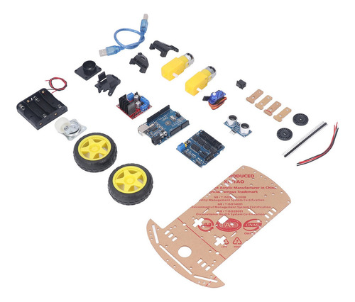 Kit Programable De Coche Inteligente Chasis De Robot Desar