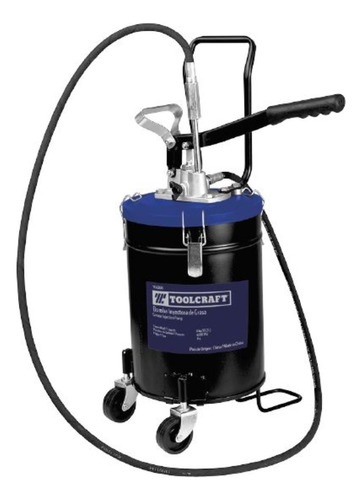 Bomba Inyector De Grasa 6 Kg Toolcraft 4.000 Psi Uso Rudo