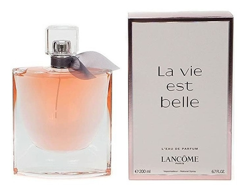 Imagen 2 de 2 de Lancôme La Vie est Belle EDP 200 ml para mujer recargable