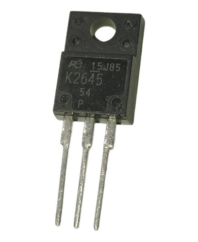 K2645 Mosfet 9amp 600v Canal N To-220f (pack 2 Unidades)