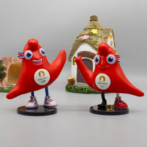 2x 2024 Juegos Olímpicos De París Mascota Phryges Figurines