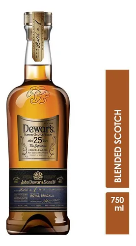 Whisky escocês Dewar's 25 anos the signature 750ml | MercadoLivre
