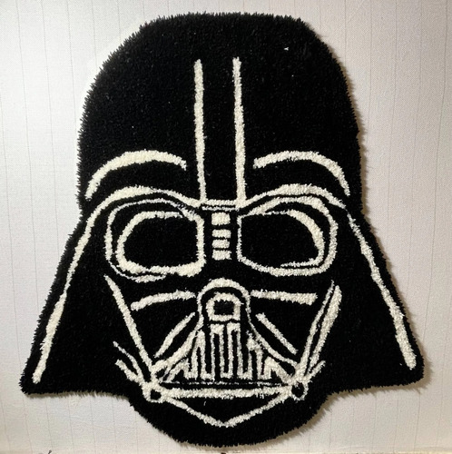 Alfombra Tapete Mascara Dart Vader Star Wars