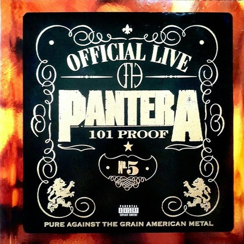 Pantera Official Live: 101 Proof Vinilo Musicovinyl