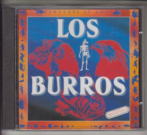 Cd Los Burros Rock España Manolo Garcia Y Quimi Portet 1988 (Usado)