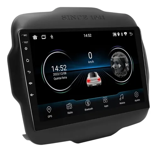 Central Multimidia Jeep Renegade Android 13 2gb Carplay 9p Menor preço em Central Multimidia Jeep Renegade Android 13 2gb Carplay 9p