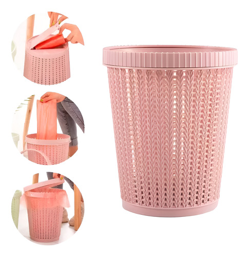 Papelera Con Dispensador De Bolsas Residuos Incluído