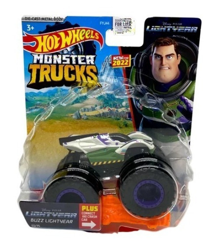 Carrito Hot Wheels Monster Trucks Buzz Lightyears