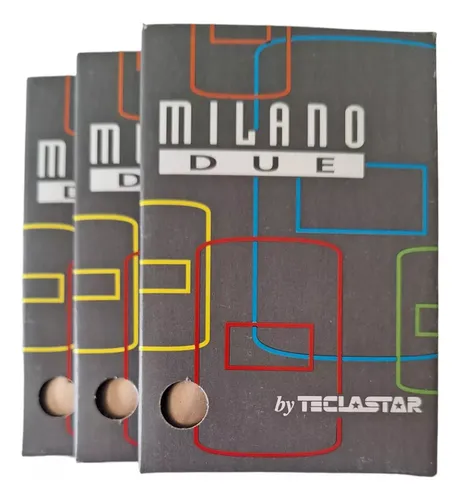 Tapa Marco 3 Modulos Verde Oscuro Milano Due Teclastar X3 U