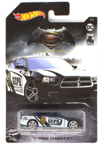 Hot Wheels - 1/6 - Gcpd '11 Dodge Charger R/t - 1/64 - Fyx88