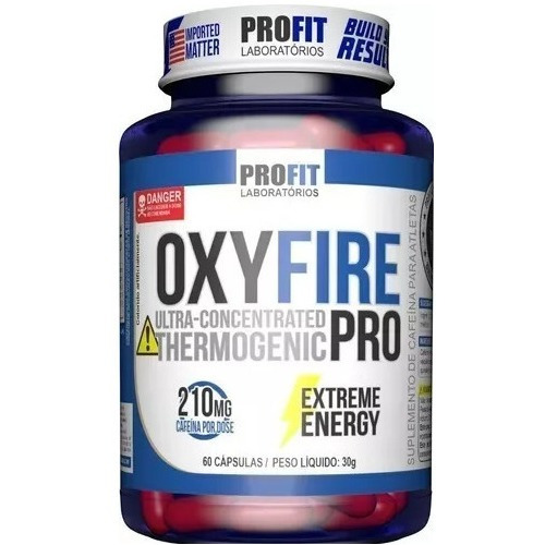 Quemador De Grasa Termogenico Oxy Fire Pro 60caps - Profit