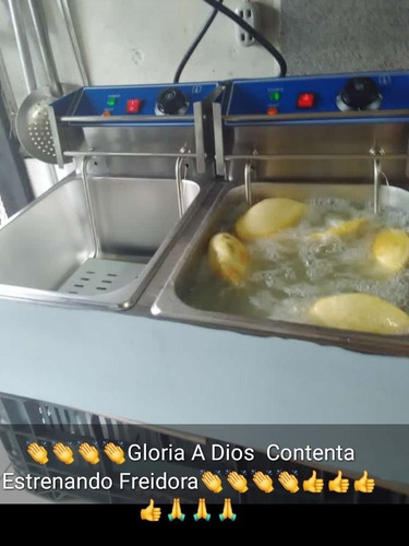 Freidora De Papas Eléctrica Nueva Acero