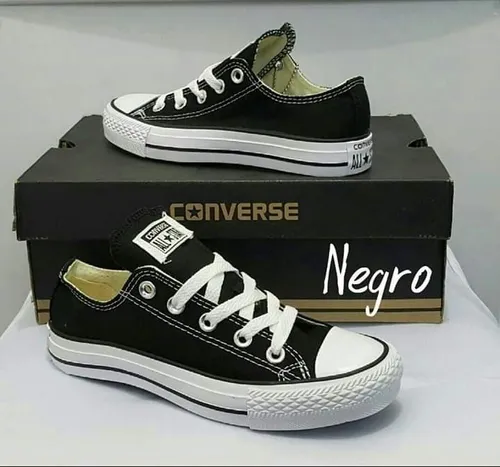 Converse top negras mercadolibre