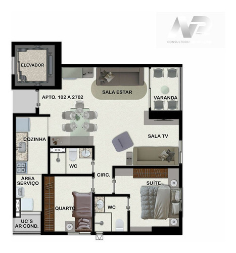 Imagem 26 de 30 de Apartamento Padrão À Venda Em Recife/pe - Ex04