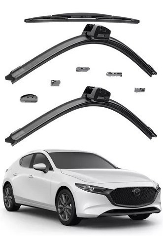 3 Plumas Limpiaparabrisas Mazda 3 Hb 2019 2020 2021