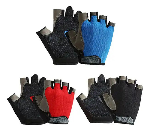 Guantes Ciclismo Gym Bici Deporte Transpirable Pesas Mtb