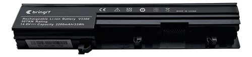 Bateria Para Dell Vostro Pn 50tkn P09s001 Bateria Preto