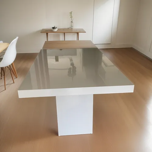 comprar Mesa Jantar Retangular Em Mdf Laca Branco Brilho 150x80