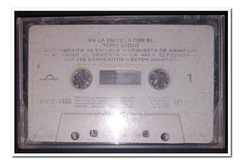 Cassette Topo Gigio