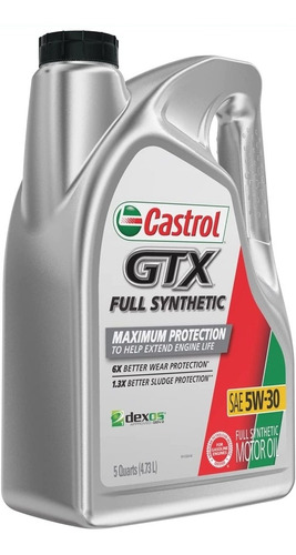 Aceite Castrol O Pennzoil 5w30 Full Sintetico  Garrafa De 5